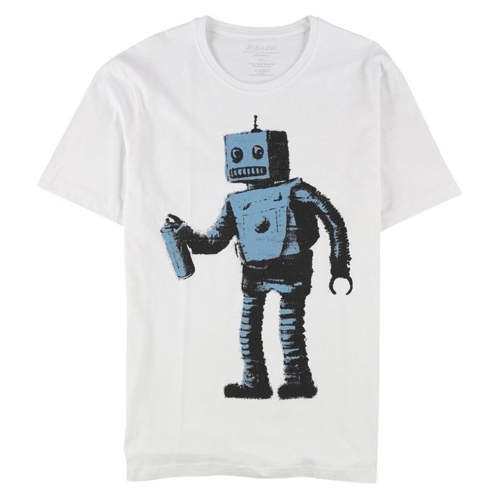 Elevenparis Mens Robot Graphic T-Shirt, NWT